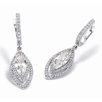 Halo Drop Earrings UK