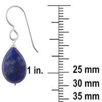 Handmade Earrings - Sterling Silver Lapis Lazuli (Sri Lanka) UK