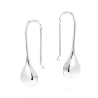 Handmade Teardrop Memories .925 Sterling Silver Dangle Earrings (Thailand) UK