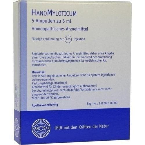 HANOMYLOTICUM, Myogelosis, muscle hardening, rheumatism injection UK