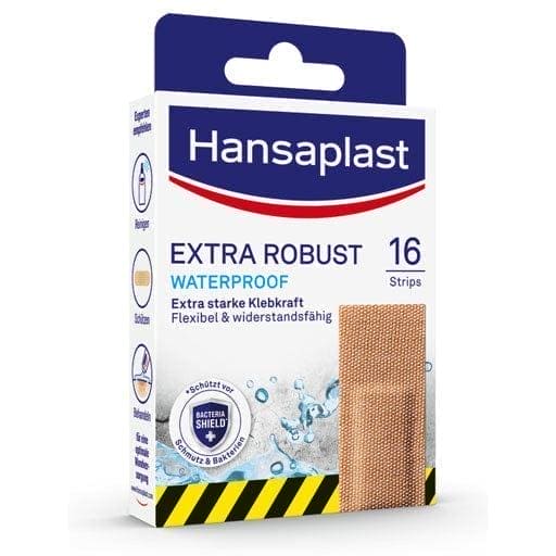 HANSAPLAST extra robust waterproof plaster strips UK