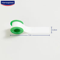 HANSAPLAST fixing plaster Sensitive 5m x 2.5cm white UK