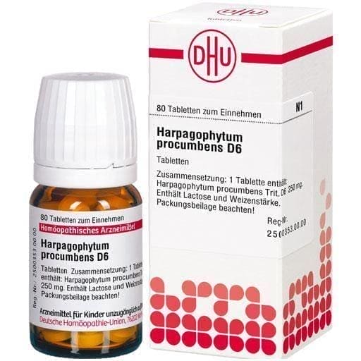 HARPAGOPHYTUM PROCUMBENS tablets 80 pcs osteoarthritis, atherosclerosis UK