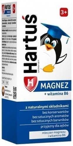 Hartuś Magnesium + Vitamin B6 3+, magnesium b6 UK