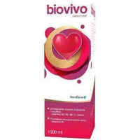 Hawthorn extract | vitamins | Biovivo Liquid 1000ml UK