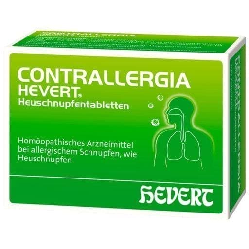 Hay fever tablets, allergic rhinitis, CONTRALERGIA Hevert UK