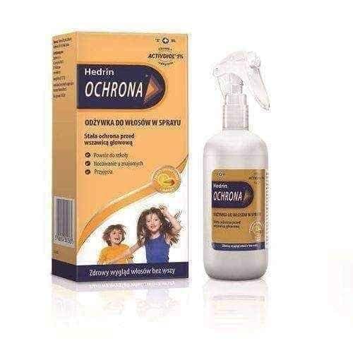 Head lice prevention | HEDRIN Protection of hair conditioner spray 120ml UK