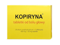 Headache, caffeine, Kopyrina - best tablets for tension headaches UK