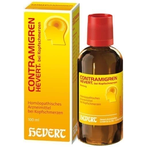 Headache, CONTRAMIGREN Hevert mixture for headaches UK