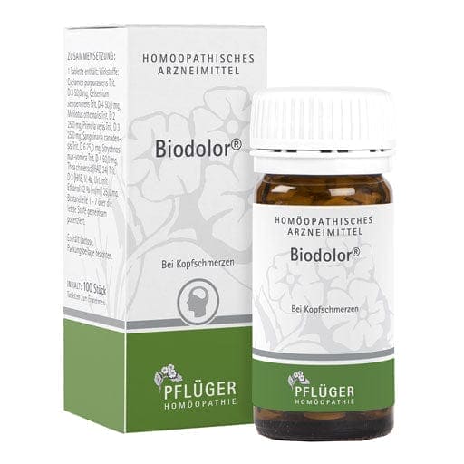 Headache, Headaches, BIODOLOR tablets UK