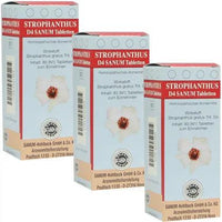 Heart failure, anticipatory anxiety, STROPHANTHUS D 4 Sanum tablets UK