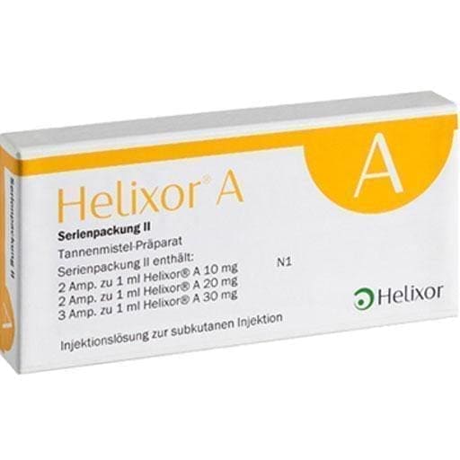 HELIXOR A series pack II ampoules UK