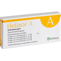 HELIXOR A series pack III ampoules UK