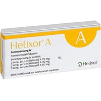HELIXOR A series pack IV ampoules UK