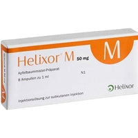 HELIXOR M ampoules 50 mg benign tumor UK
