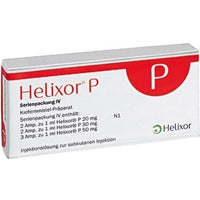 HELIXOR P series pack IV ampoules UK