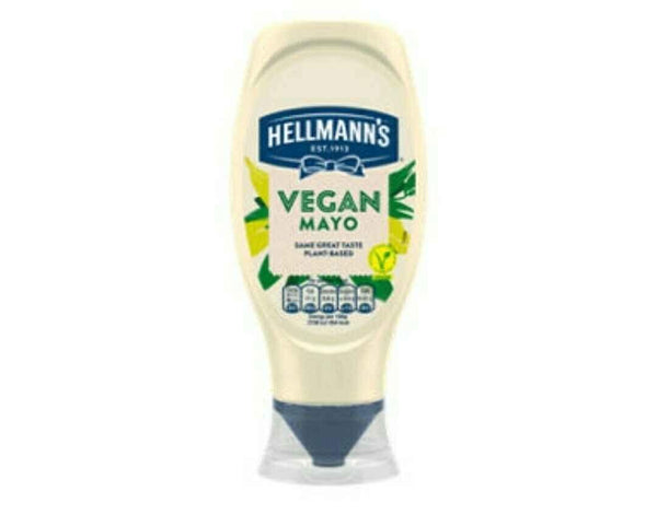 Hellmann's Vegan Squeezy Mayo 430g UK Vegetarian/ for Vegans /Condiments/Sauce UK