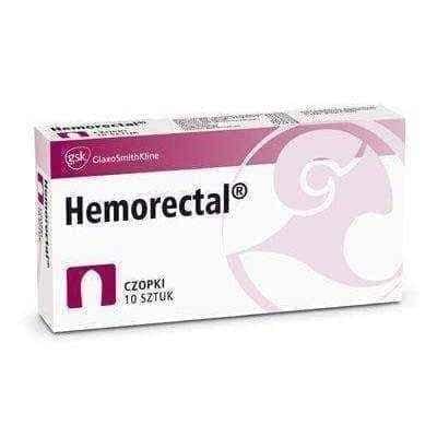 HEMORECTAL suppositories x 10 home remedies for hemorrhoids UK