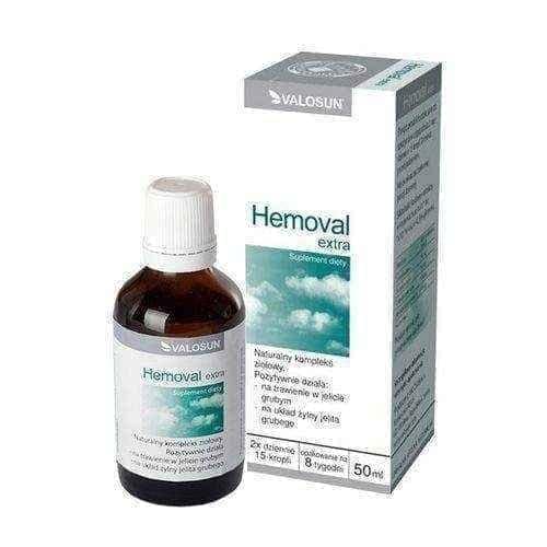 HEMOVAL EXTRA Drops 50ml hemorrhoids treatment UK