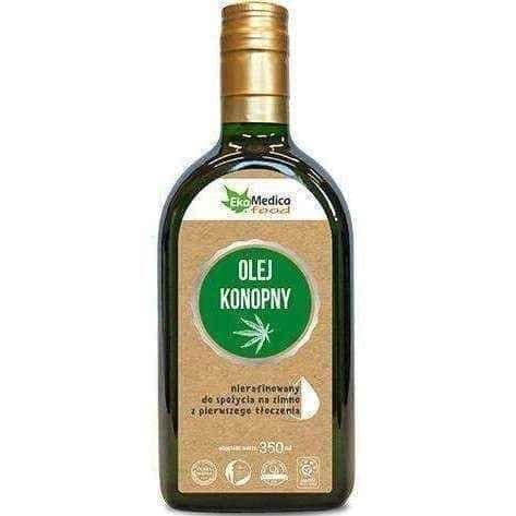 Hemp oil, unrefined 350ml UK