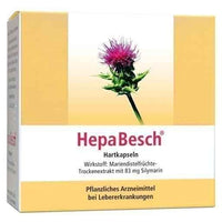 HEPABESCH hard capsules 100 pc liver cirrhosis and toxic liver damage UK