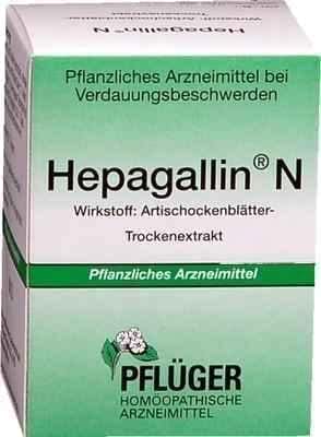 HEPAGALLIN N coated tablets 100 pc UK