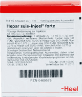 HEPAR SUIS Injeel forte ampoules, chronic eczema, neurodermatitis, psoriasis, erythematosus, porphyria UK