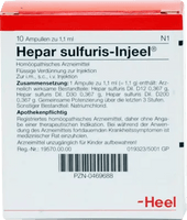 HEPAR SULFURIS INJEEL ampoules UK