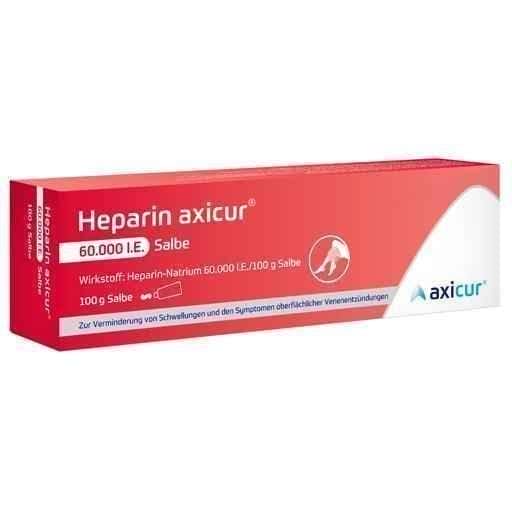 HEPARIN AXICUR 60,000 IU ointment 100 g UK