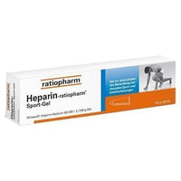 HEPARIN RATIOPHARM 180,000 IU gel 150 g treatment of superficial phlebitis, heparinum UK