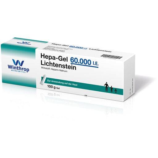 Heparin sodium, HEPA GEL 30,000 IU Lichtenstein UK