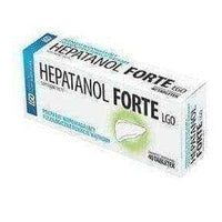 HEPATANOL FORTE LGO x 40 tablets, Liver Protection, liver cleanse UK