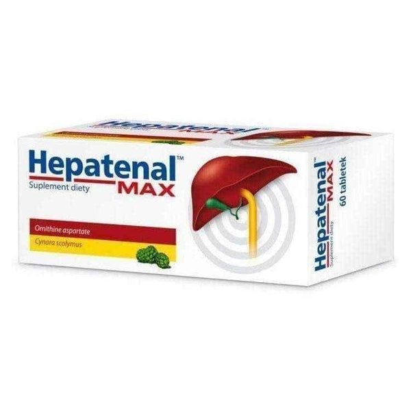 HEPATENAL Max, poor diet, alcohol consumption, drug users, liver in detoxification UK