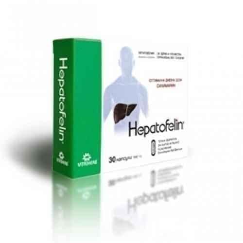 HEPATHOPHELINE 540 mg. 30 capsules, HEPATOFELIN UK