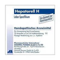 HEPATORELL H ampoules 10X2 ml Taraxacum officinale, dandelion UK