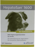HEPATOSAN 1600 diet supplement feed tablet for dogs, cats UK