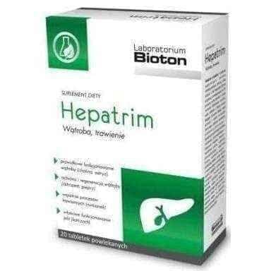 HEPATRIM x 20 capsules, liver health UK