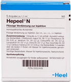 HEPEEL HEEL N ampoules, acute liver dysfunction UK