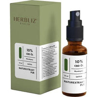 HERBLIZ CBD mouth spray 10% sativa 10 ml, cannabidiol, hemp seed oil UK