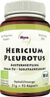 HERICIUM PLEUROTUS mushroom powder capsules organic 93 pc UK