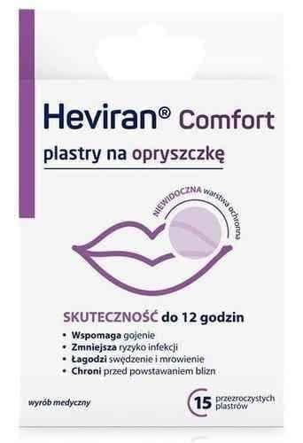 Heviran Comfort herpes patches x 15 UK