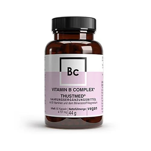 high-dose, bioactive B vitamins, THUSTMED Vitamin B Complex