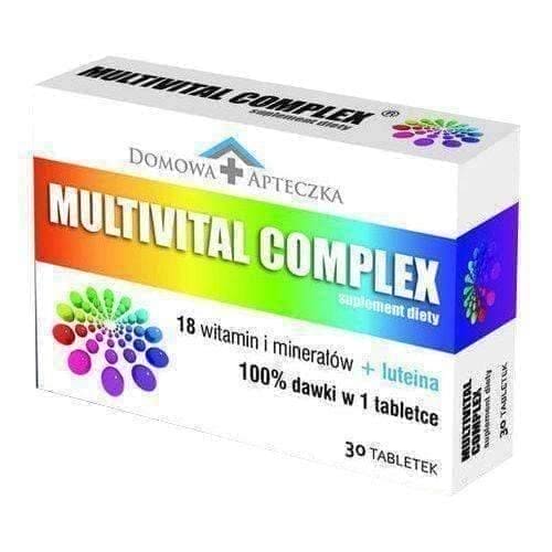 HOME KIT MULTIVITAL COMPLEX x 30 tablets multivitamins UK