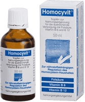 HOMOCYVIT, folic acid, vitamin B6 (pyridoxine), vitamin B 12 (cyanocobalamin) UK