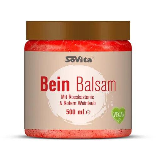 horse chestnut & red vine leaves, SOVITA leg balm UK