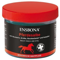 HORSE Ointment Ensbona, camphor, rosemary, arnica, horse chestnut UK