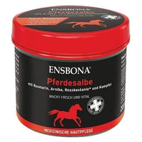 HORSE Ointment Ensbona, camphor, rosemary, arnica, horse chestnut UK