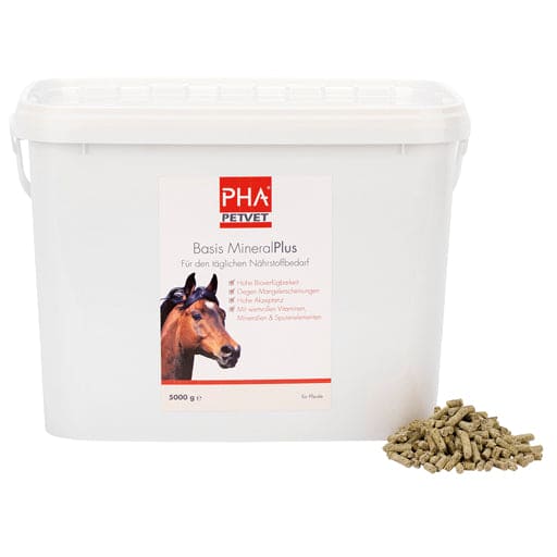 HORSE PHA Basis Mineral Plus Pellets for Horses UK