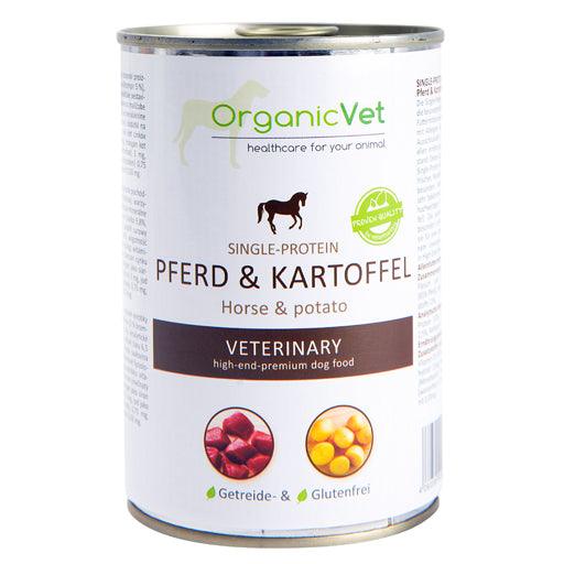 Horses, dogs, ORGANICVET Dog Single Protein Horse & Potato UK