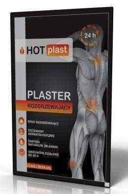 Hot Plast Warming patch x 1 piece UK